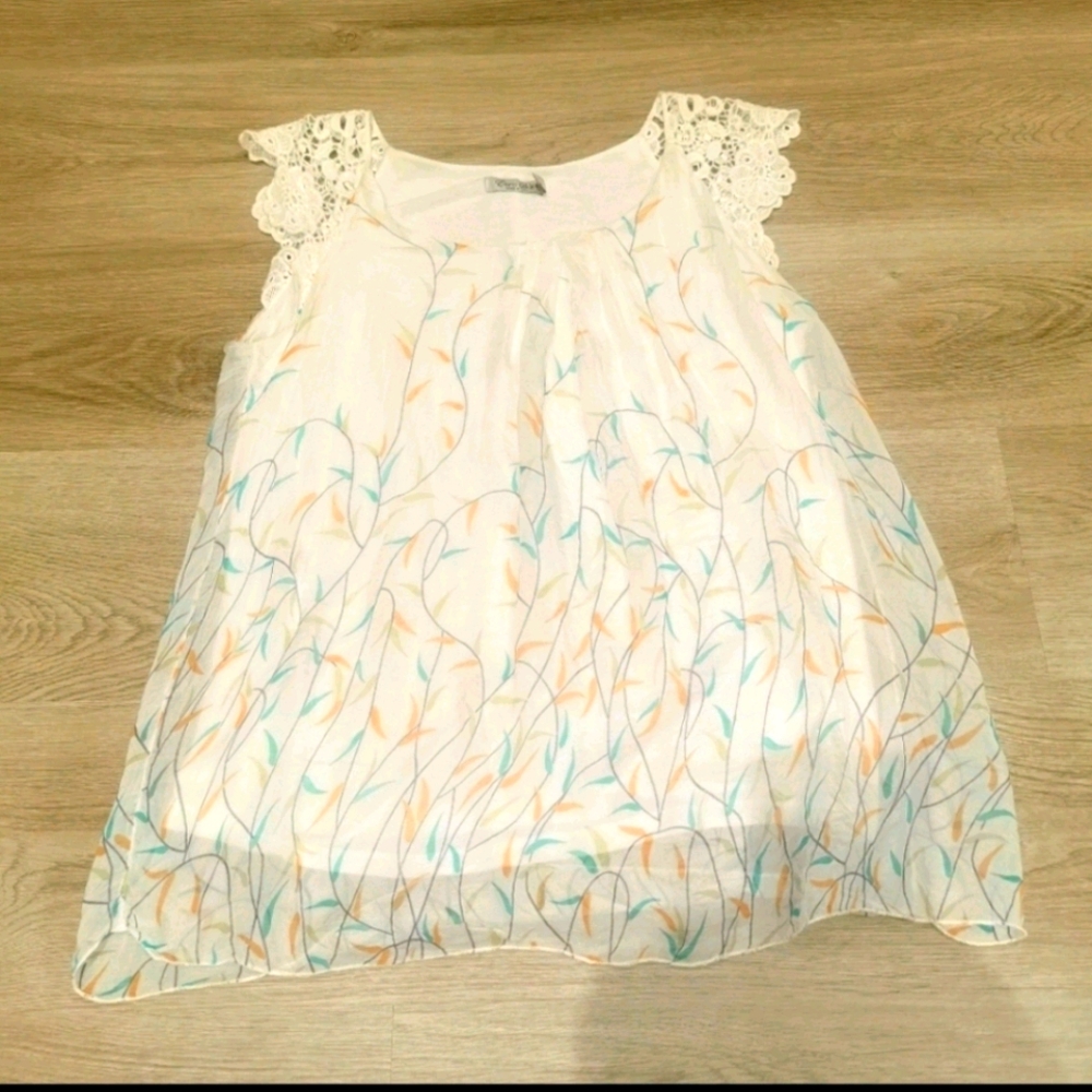 Elena Baldi all silk top